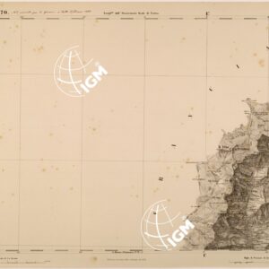 CARTA TOPOGRAFICA DEGLI STATI IN TERRAFERMA DI S. M. IL RE DI SARDEGNA FOGLIO 70 ENTRAUNES