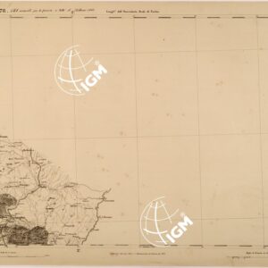 CARTA TOPOGRAFICA DEGLI STATI IN TERRAFERMA DI S. M. IL RE DI SARDEGNA FOGLIO 78 BOLLANO