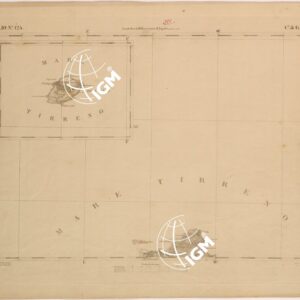 CARTA DELLA SICILIA - C° DI GALLO FOGLIO 124.