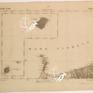 CARTA DELLA SICILIA - MILAZZO FOGLIO 125.
