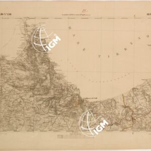 CARTA DELLA SICILIA - ALCAMO FOGLIO 130.