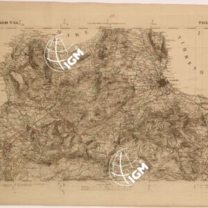 CARTA DELLA SICILIA - PALERMO FOGLIO 131.
