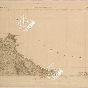 CARTA DELLA SICILIA - TERMINI FOGLIO 132.