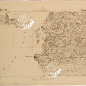 CARTA DELLA SICILIA - MARSALA FOGLIO 139.