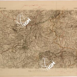 CARTA DELLA SICILIA - SALEMI FOGLIO 140.