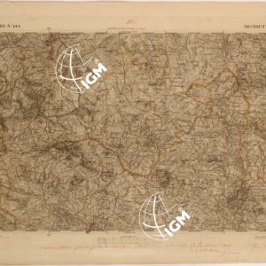 CARTA DELLA SICILIA - MISTRETTA FOGLIO 144.