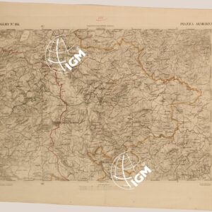 CARTA DELLA SICILIA - PIAZZA ARMERINA FOGLIO 161.