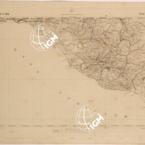 CARTA DELLA SICILIA - PALMA FOGLIO 164.