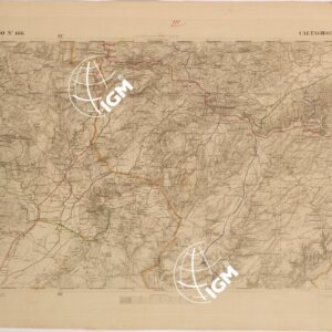 CARTA DELLA SICILIA - CALTAGIRONE FOGLIO 166.