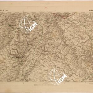 CARTA DELLA SICILIA - MODICA FOGLIO 170.