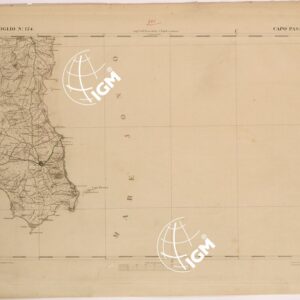 CARTA DELLA SICILIA - CAPO PASSERO FOGLIO 174.