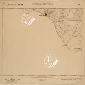 MAZZARA DEL VALLO - FOGLIO 265 IV.