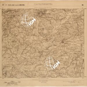 CALTANISSETTA - FOGLIO 268 III.