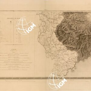 CARTA DEGLI STATI DI SUA MAESTA' SARDA IN TERRAFERMA - FOGLIO 5.