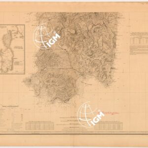 CARTA DELL'ISOLA E REGNO DI SARDEGNA - PARTE SUD.