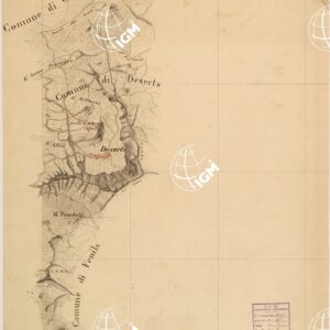 VALLE DORIA ( DESERTS - CLAVIERES ) FOGLIO 1