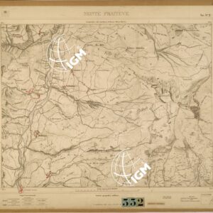 CARTA SPECIALE DI CESANA TORINESE - TAVOLA 2 - MONTE FRAITEVE