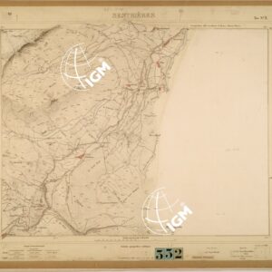 CARTA SPECIALE DI CESANA TORINESE - TAVOLA 3 - SESTRIERES