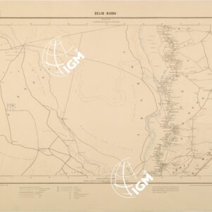 CARTA DELLA SOMALIA ITALIANA - FOGLIO 02 - GELIB (GIUBA)