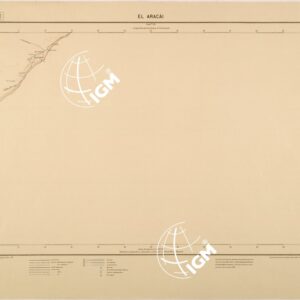 CARTA DELLA SOMALIA ITALIANA - FOGLIO 15 - EL ARACAI