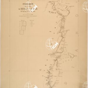 ITINERARIO DEL VIAGGIO DA OBBIA AD ALULA DELL'ING LUIGI ROBECCHI BRICCHETTI - FOGLIO 1