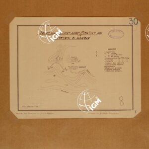 SCHIZZO PLANIMETRICO APPROSSIMATIVO DEI DINTORNI DI HARRAR