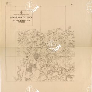 REGIONE SOMALO ETIOPICA DAL IV AL X PARALLELO - FOGLIO 1