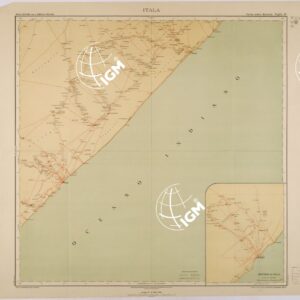 CARTA DELLA SOMALIA - FOGLIO 17 - ITALA