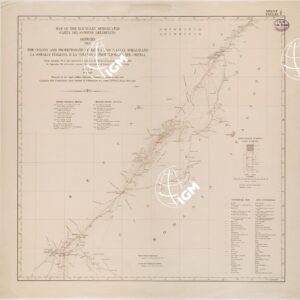 CARTA DEL CONFINE DELIMITATO FRA LA SOMALIA ITALIANA E LA COLONIA E PROTETTORATO DEL CHENIA ( KENIA ) FOGLIO 1