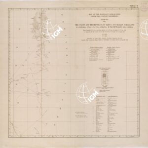 CARTA DEL CONFINE DELIMITATO FRA LA SOMALIA ITALIANA E LA COLONIA E PROTETTORATO DEL CHENIA ( KENIA ) FOGLIO 2