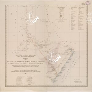 CARTA DEL CONFINE DELIMITATO FRA LA SOMALIA ITALIANA E LA COLONIA E PROTETTORATO DEL CHENIA ( KENIA ) FOGLIO 4
