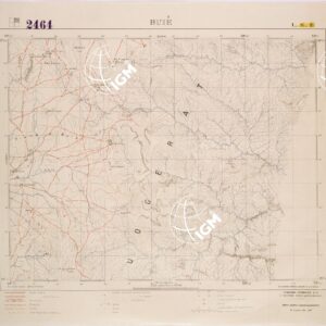 TIGRAI - FOGLIO 2464 I NE - BUIE'
