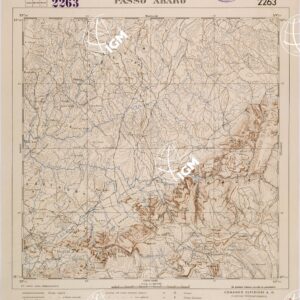 TIGRAI - FOGLIO 2263 - PASSO ARABO'