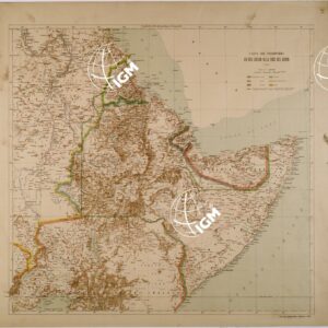 CARTA DEL TERRITORIO DA RAS CASAR ALLA FOCE DE GIUBA.