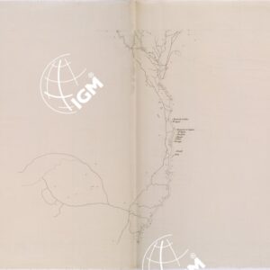 CARTA COROGRAFICA DEL MEDIO E BASSO EGITTO - SUD.