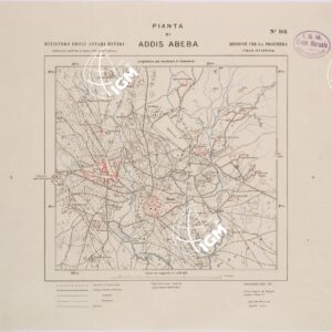 PIANTA DI ADDIS ABEBA.