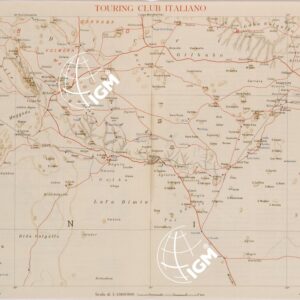 CARTA DELL'AFRICA ORIENTALE ITALIANA FOGLIO 31 MEGA