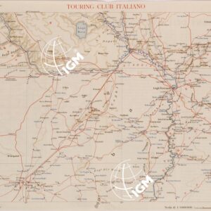 CARTA DELL'AFRICA ORIENTALE ITALIANA FOGLIO 32 DOLO