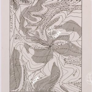 SCHIZZO TOPOGRAFICO DELLA ZONA DI GRAVA NEL GARA MULLATA
