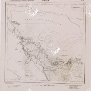 CARTA ITINERARIA GONDAR METEMMA FOGLIO 4 UAHNI'