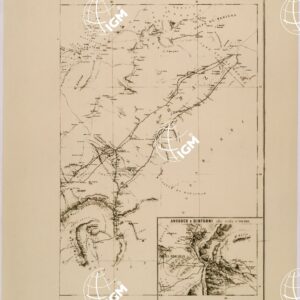 ITINERARI DELLA SPEDIZIONE GEOGRAFICA ITALIANA - FOGLIO 1.