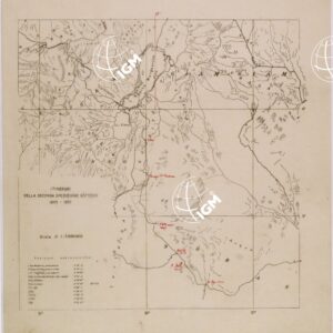 ITINERARIO DELLA SECONDA SPEDIZIONE BOTTEGO - LUCIDO 5.