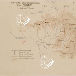 SCHIZZO ORO IDROGRAFICO DEL TIGRAI.