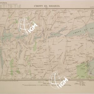 ALGERIA CHOTT EL RHARSA FOGLIO 61