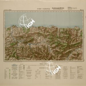 ALGERIA (EDIZIONE TEDESCA) FORT NATIONAL FOGLIO 6