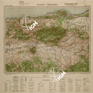 ALGERIA (EDIZIONE TEDESCA) MILIANA CHERCHEL FOGLIO 4 FOGLIO 13