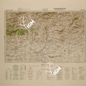 ALGERIA (EDIZIONE TEDESCA) SETIF FOGLIO 16