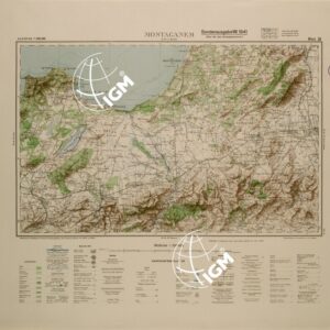 ALGERIA (EDIZIONE TEDESCA) MOSTAGANEM FOGLIO 21