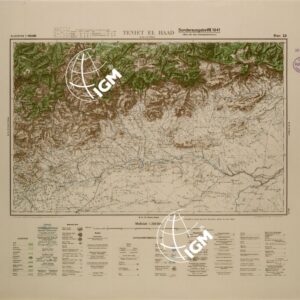 ALGERIA (EDIZIONE TEDESCA) TENIET EL HAAD FOGLIO 23