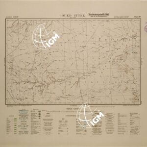 ALGERIA (EDIZIONE TEDESCA) OUED ITTEL FOGLIO 59